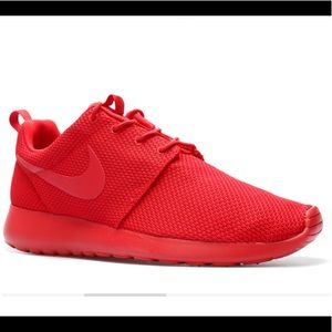 Nike Roshe all Red